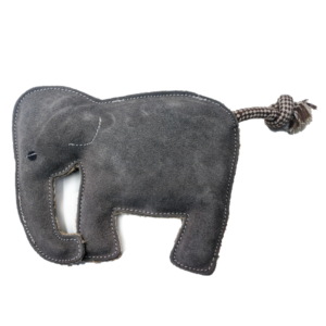 Lederspielzeug-Elefant
